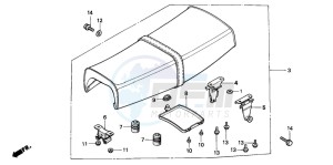 XL185S drawing SEAT