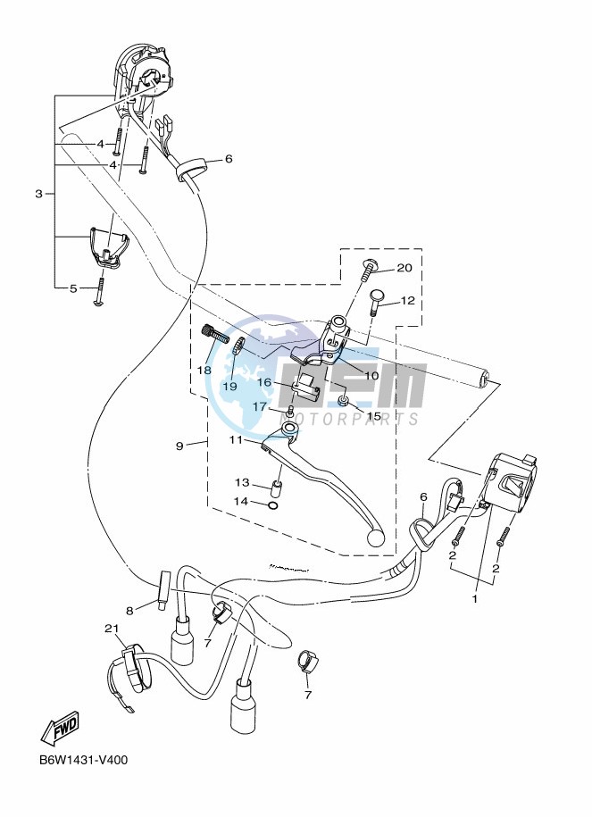 HANDLE SWITCH & LEVER