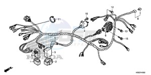 TRX250TMG TRX420 Europe Direct - (ED) drawing WIRE HARNESS (TRX250TM)