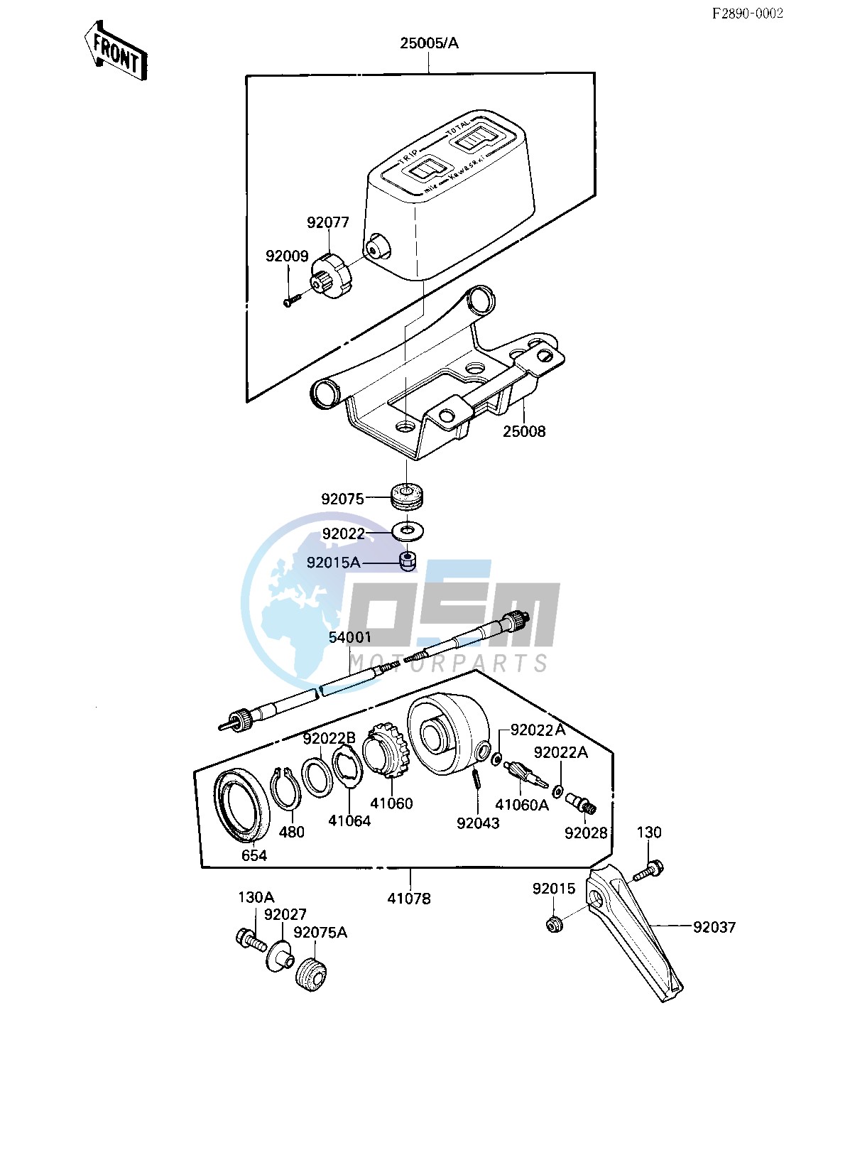 OPTIONAL PARTS -- KDX200-A2_A3- -