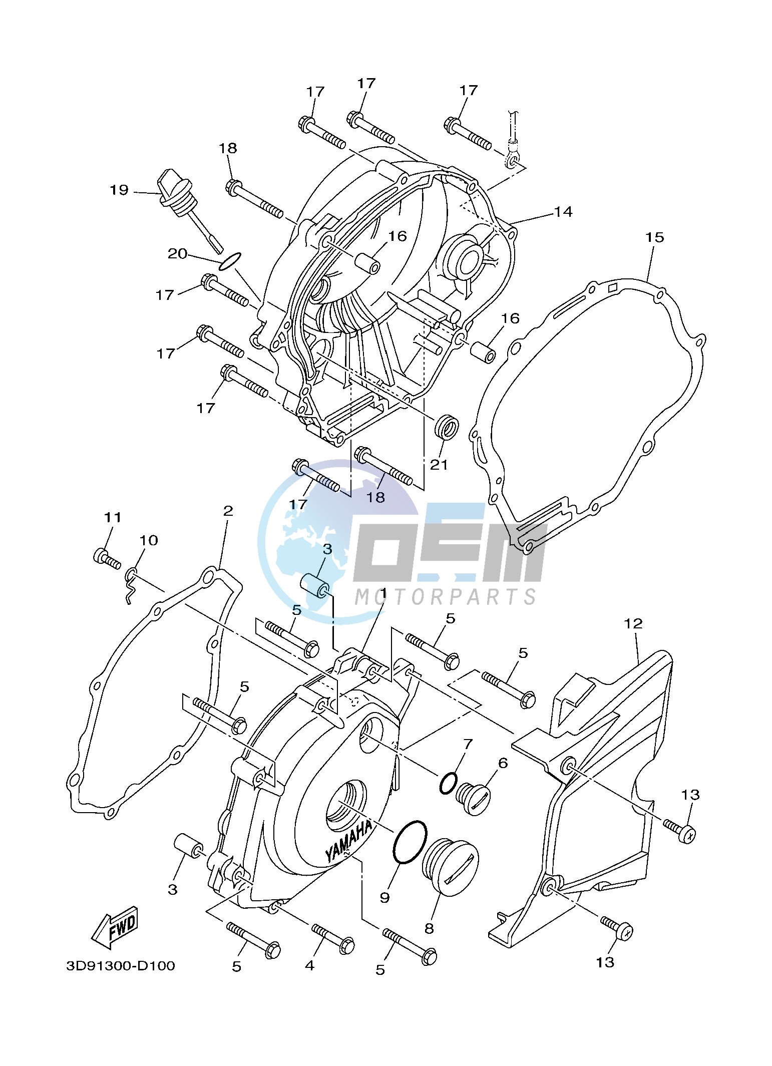 CRANKCASE COVER 1