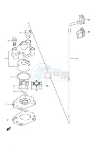 DF 2.5 drawing Water Pump