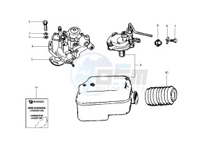 PX 125-150-200 drawing Caburetor Assy