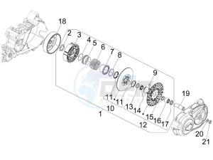 GP 800 drawing Driven pulley