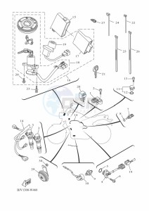 XSR700 MTM690 (BJV1) drawing ELECTRICAL 2