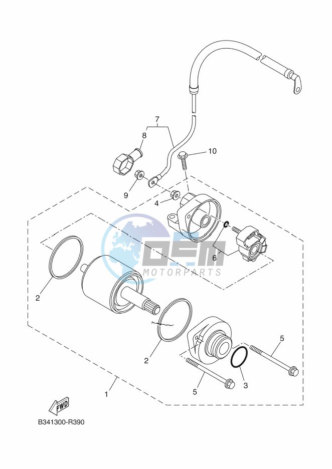 STARTING MOTOR