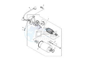 XVS DRAG STAR 250 drawing STARTING MOTOR