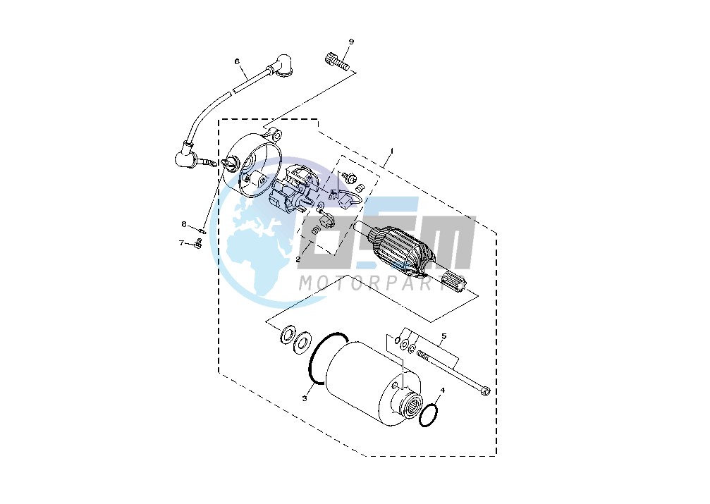 STARTING MOTOR