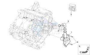 Tuono V4 1100 RR (EMEA, APAC) (AU, EU, HK, IS, JP, NZ, RC, S, T, VN) drawing Water pump