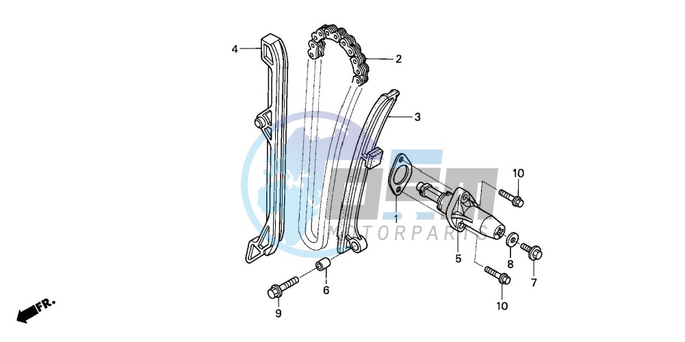 CAM CHAIN/TENSIONER