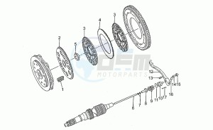 Sport 1100 Iniezione Iniezione drawing Clutch