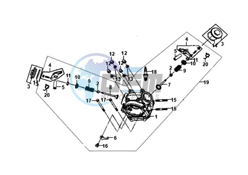 CYLINDER HEAD KPL.