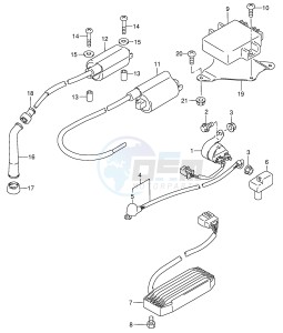 VS800 (E3-E28) INTRUDER drawing ELECTRICAL (MODEL K1 K2 K3 K4)