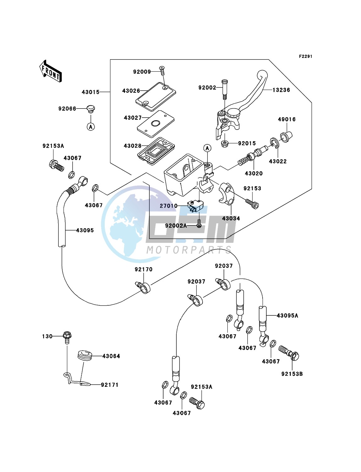 Front Master Cylinder