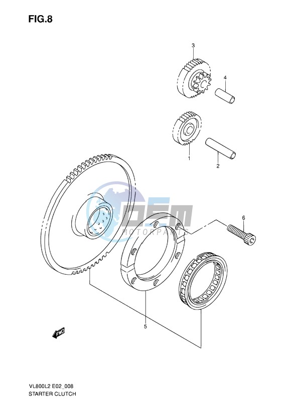 STARTER CLUTCH