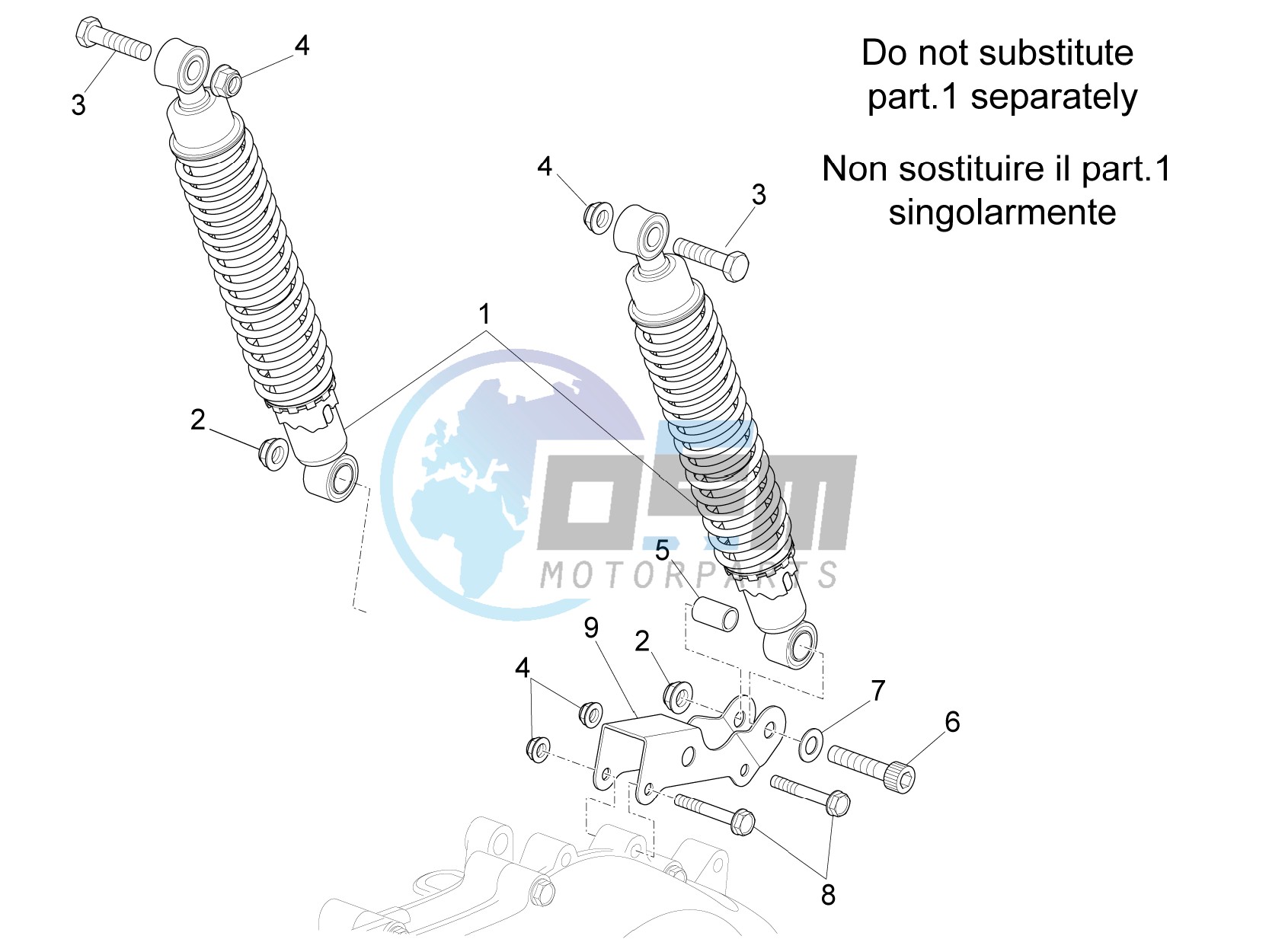 Rear Shock absorber