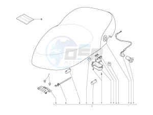 S 150 4T 2V E3 Taiwan drawing Saddle - Tool roll