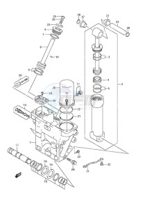 DF 200 drawing Trim Cylinder