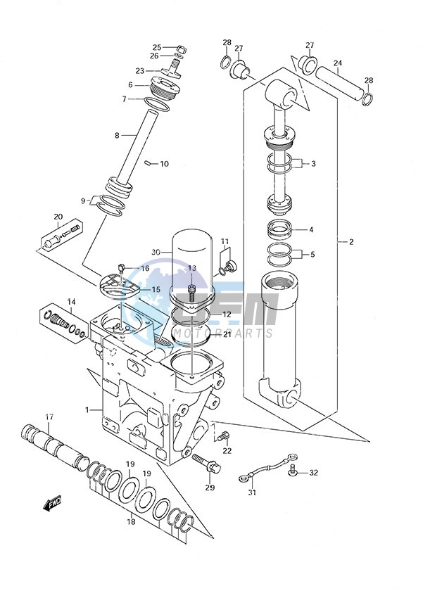 Trim Cylinder