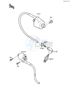 KXF 250 A [TECATE 4] (A1-A2) [TECATE 4] drawing IGNITION SYSTEM