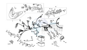 BOULEVARD - 125 CC 150 EU3 drawing WIRING HARNESS