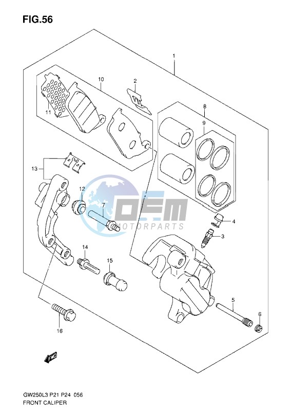 FRONT CALIPER