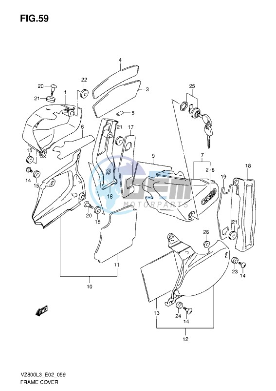 FRAME COVER L3