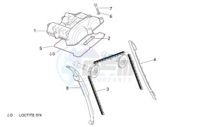 Pegaso 650 ie drawing Valves cover