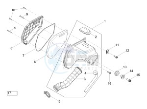 RCR 50 E4 (EMEA) drawing Air box