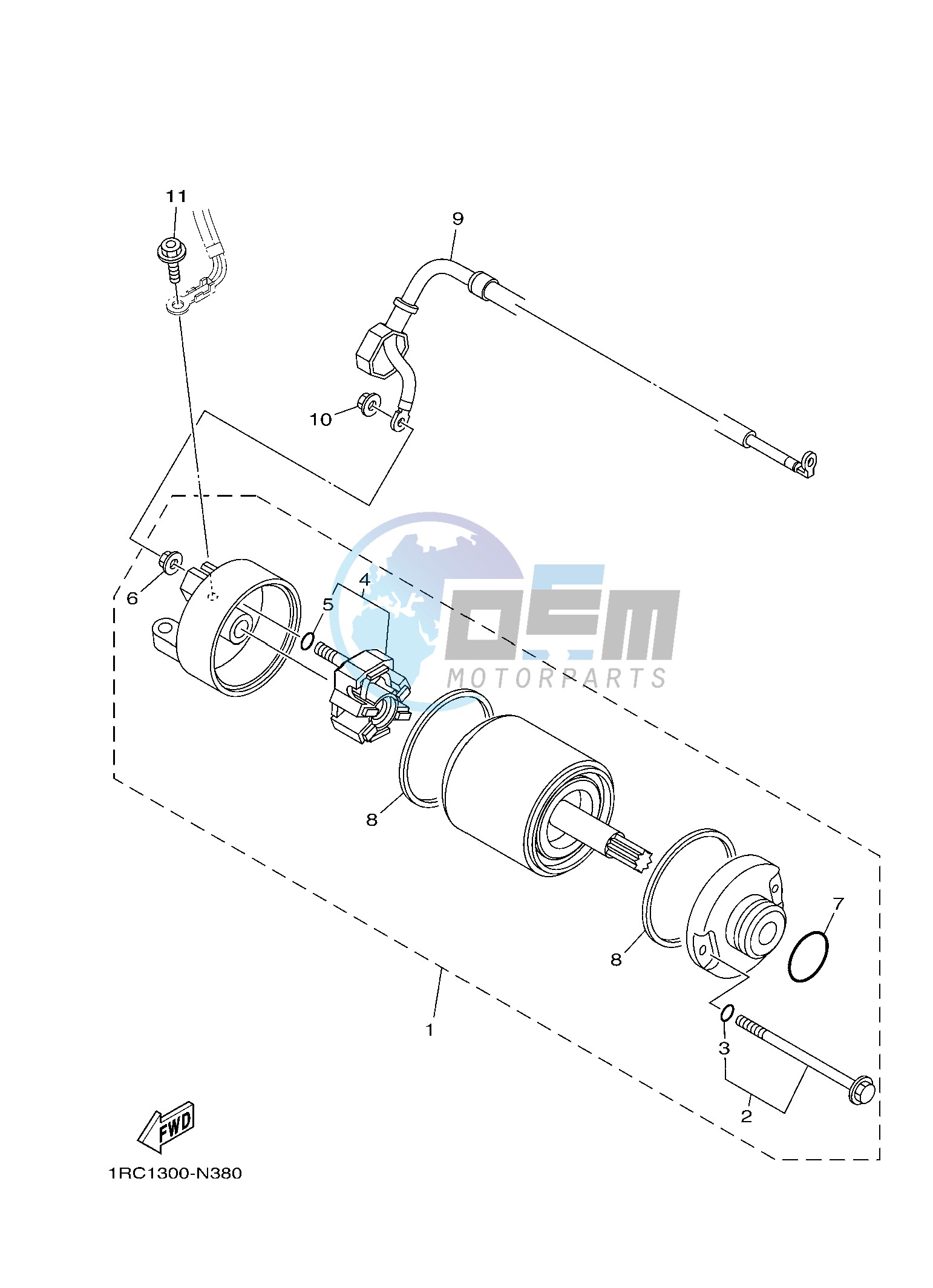 STARTING MOTOR