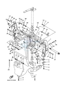 F200AETX drawing FRONT-FAIRING-BRACKET