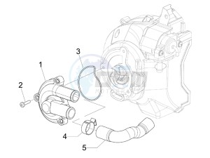 Runner 125 VX 4t Race e3 drawing Cooler pump