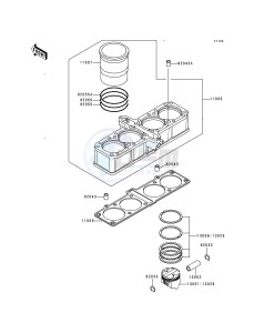 ZG 1200 B [VOYAGER XII] (B10-B14) [VOYAGER XII] drawing CYLINDER_PISTON-- S- -