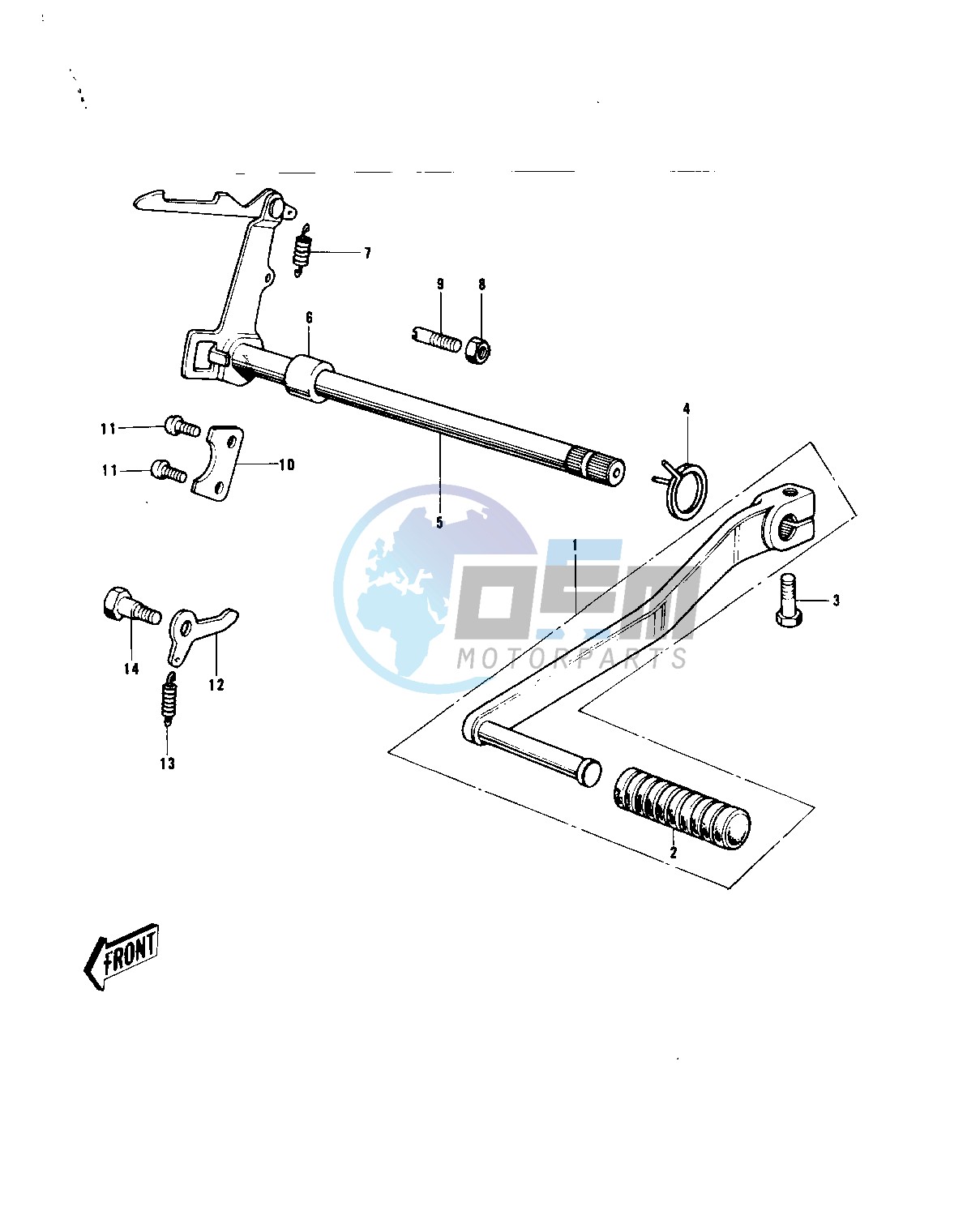 GEAR CHANGE MECHANISM