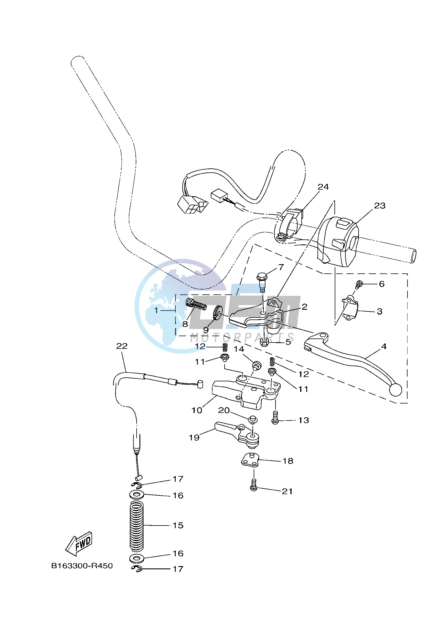 HANDLE SWITCH & LEVER