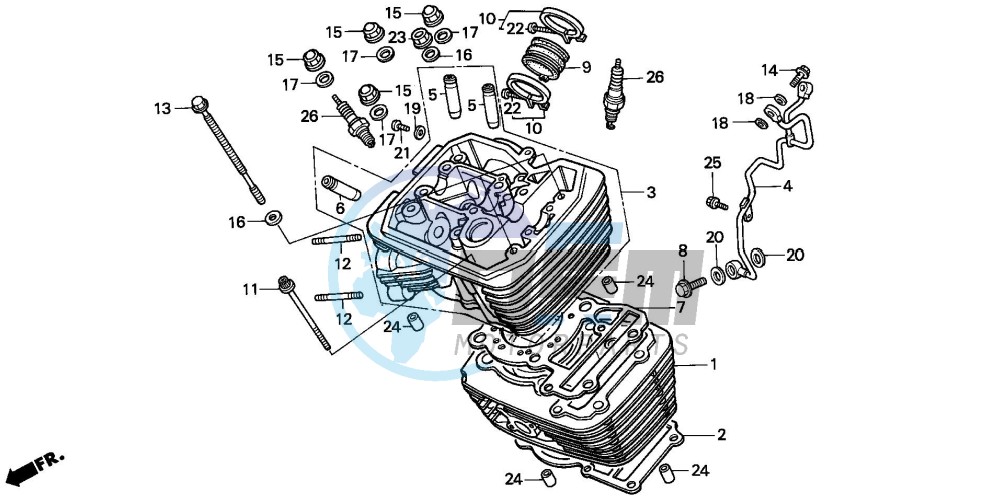 CYLINDER/CYLINDER HEAD (FRONT)