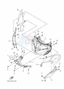 TRACER 900 MTT850 (B5C9) drawing HEADLIGHT