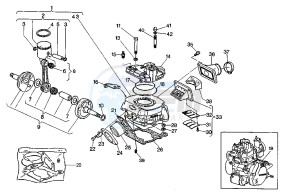 MITO EVOL.125 drawing CRANKSHAFT-CYLINDER