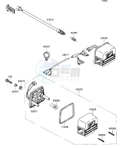 KAF 540 C [MULE 2010] (C1) [MULE 2010] drawing SHOCK ABSORBER