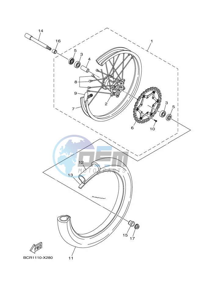 FRONT WHEEL