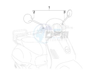 LXV 50 2T Navy drawing Mirror