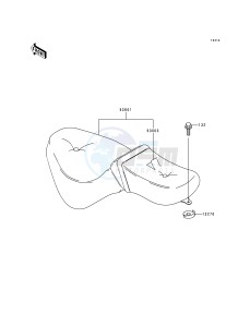 VN 800 B [VULCAN 800 CLASSIC] (B1-B5) [VULCAN 800 CLASSIC] drawing SEAT