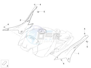 RSV4 1000 RR (APAC) (AUS, CP, NZ) drawing Central body