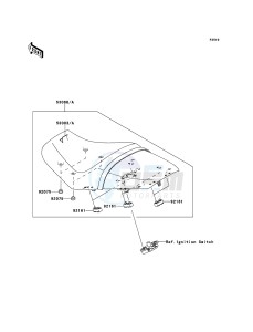 ZZR1400_ABS ZX1400FEF FR GB XX (EU ME A(FRICA) drawing Seat