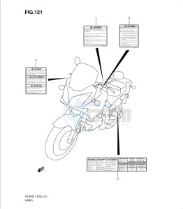 DL650 drawing LABEL (DL650L1 E2)