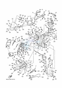 MWS125-C TRICITY 125 (BU5F) drawing LEG SHIELD