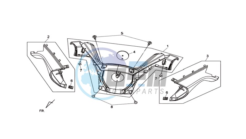 COWLING HANDLEBAR