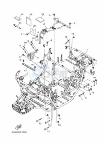 YXZ1000ET YXZ1000R SS (BASN) drawing FRAME