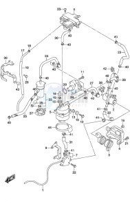 DF 9.9B drawing Fuel Pump