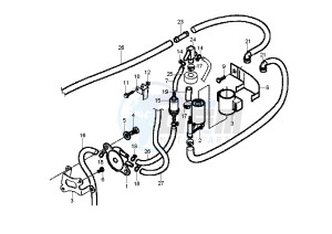 NRG POWER PUREJET 50 drawing Fuel pump